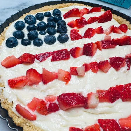 July 4th Fruit Pizza