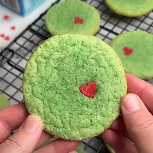 Grinch Sugar Cookies