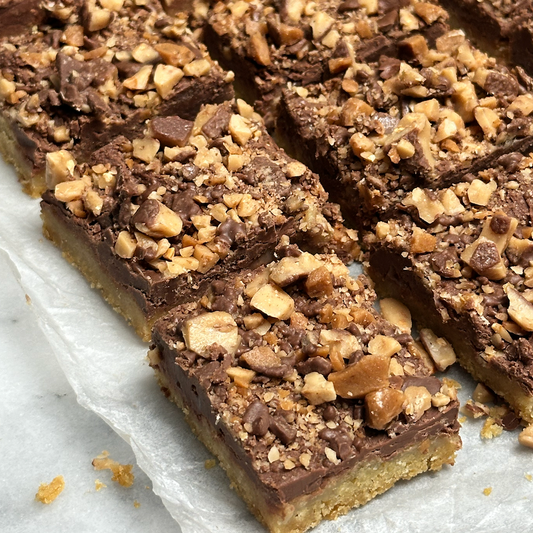 Chocolate Toffee Cookie Bars