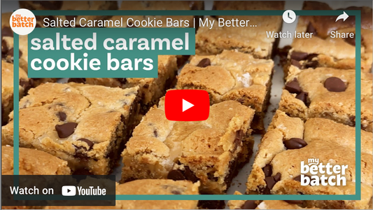 Salted Caramel Cookie Bars